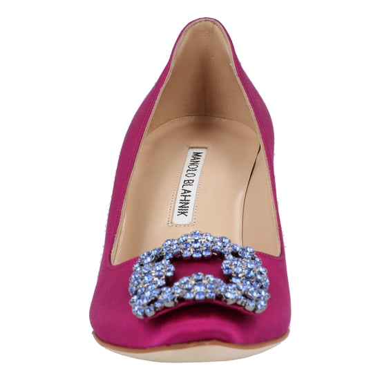 Manolo Blahnik Hangisi 070 Pump Roze - Image 5