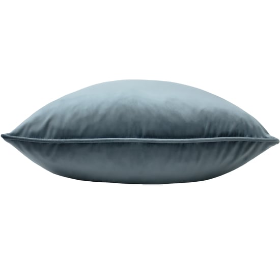 Evans Lichfield Opulence Soft Velvet Piped Feather Filled Cushion