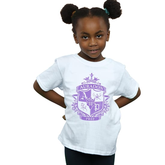 Disney Meisjes The Descendants Auradon Prep Crest Katoenen T-Shirt (Wit) - Image 3