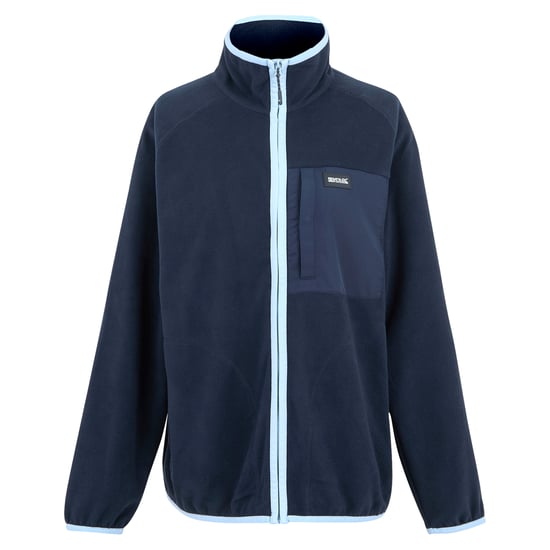 Regatta Womens/Ladies Lilana Full Zip Fleece Jacket (Navy/Chambray Blue) - Image 1