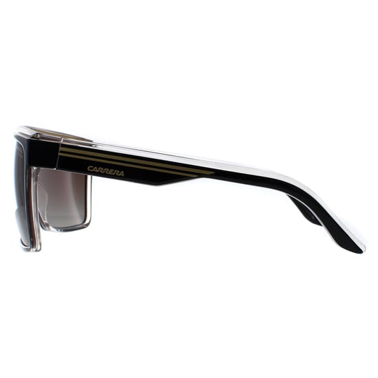 Carrera Shield Unisex Black Gold Brown Polarized 22