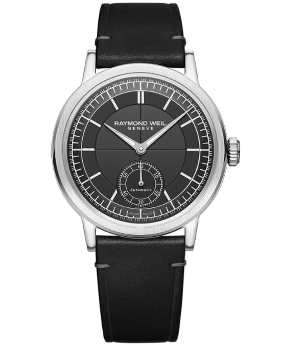Raymond Weil Millesime Heren Zwarte Horloge 2930-STC-60001 - Image 1