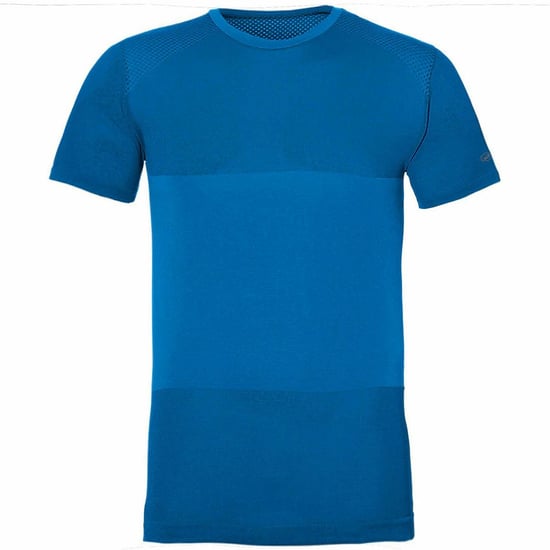Asics FuzeX Mens Blue Seamless T-Shirt