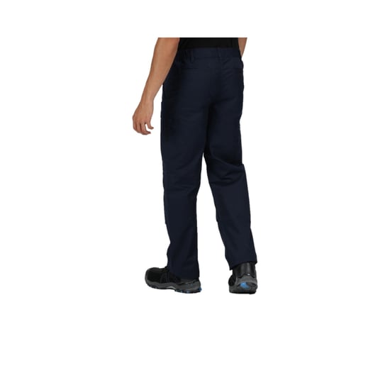 Regatta Mens Pro Action Waterproof Trousers - Regular (Navy) - Image 2