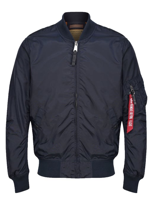 Alpha Industries Heren MA-1 TT Bommenwerperjas in Donkerblauw - Image 3