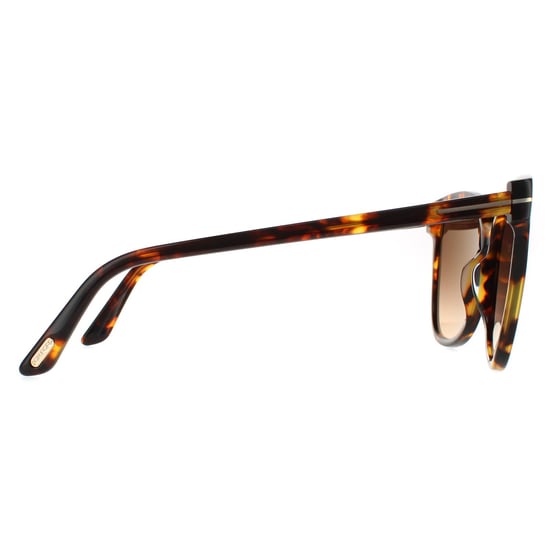 Tom Ford Cat Eye Dam Mörk Havanna Brun Gradient - Image 4