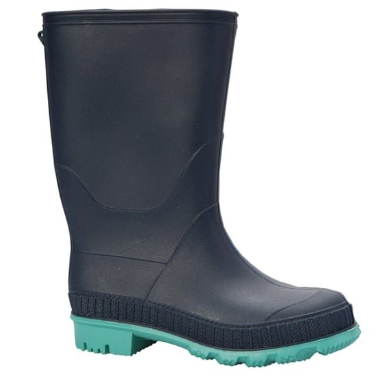 Mountain Warehouse Kinder/Kinder effen Wellington Laarzen (Marine) - Image 1