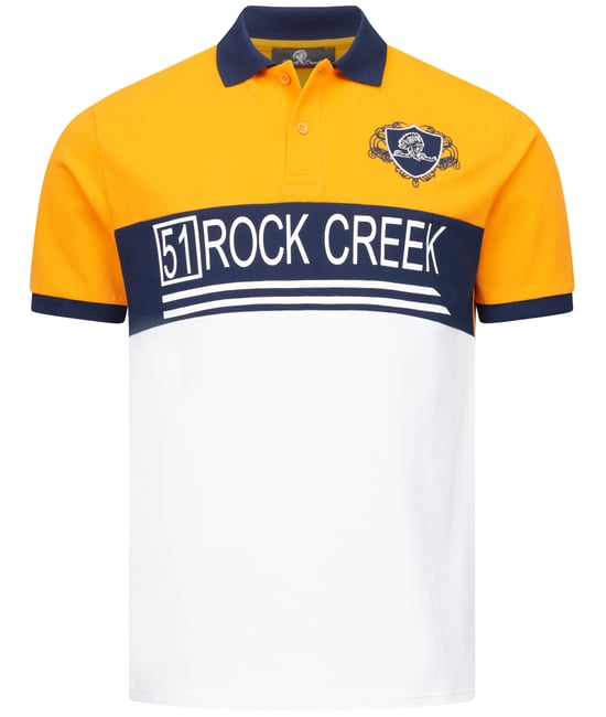 Rock Creek Poloshirt Maisgelb - Image 1