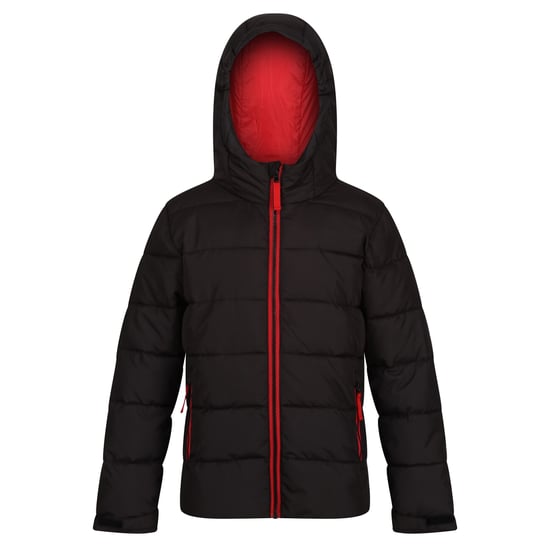 Regatta Childrens/Kids Thermal Padded Jacket (Black/Classic Red)