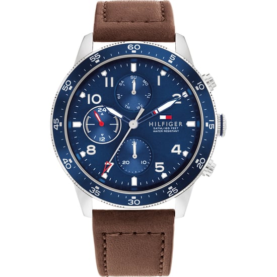 Tommy Hilfiger Jimmy Heren Bruine Horloge 1791946 - Image 1