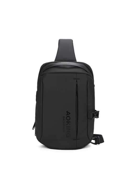 Aoking schoudertas Uniseks BLACK - Image 1