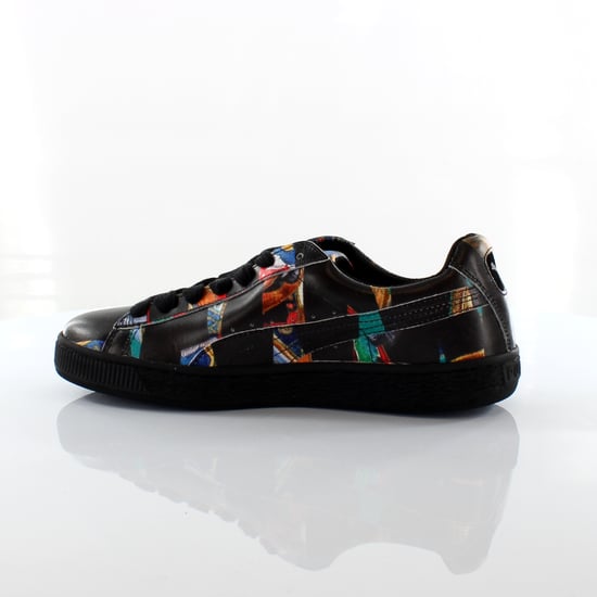 Puma States x Swash Samovar Black Patterned Leather Mens Trainers 360076 01