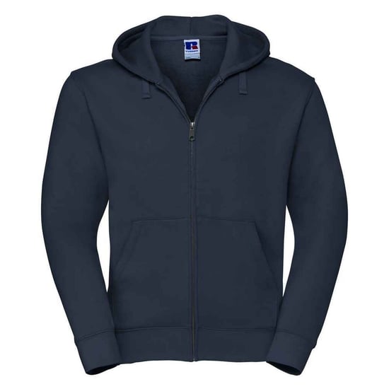Russell Mens Authentic Hooded Sweatshirt (French Navy) - Image 1