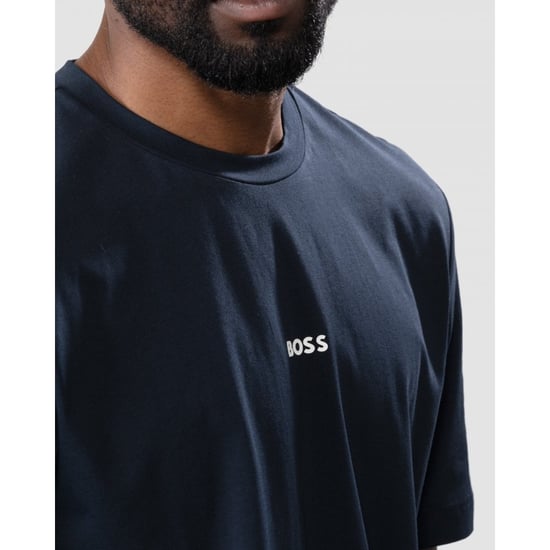 BOSS Orange TChup Mens Crew Neck Small Logo T-Shirt - Image 4