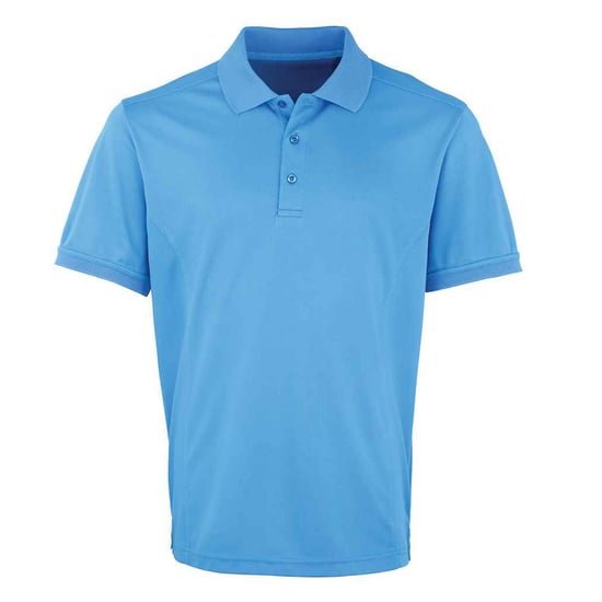 Premier Heren Coolchecker Pique Poloshirt (Saffierblauw) - Image 1