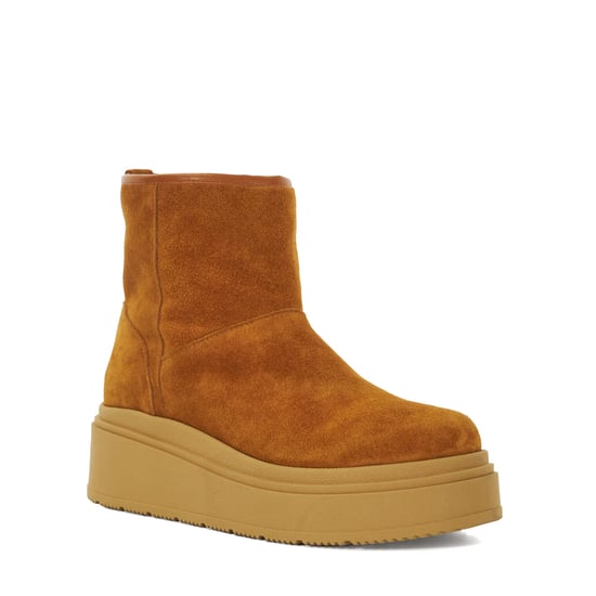 Dune Ladies Podsey - Faux Shearling Lined Platform Boots - Image 1