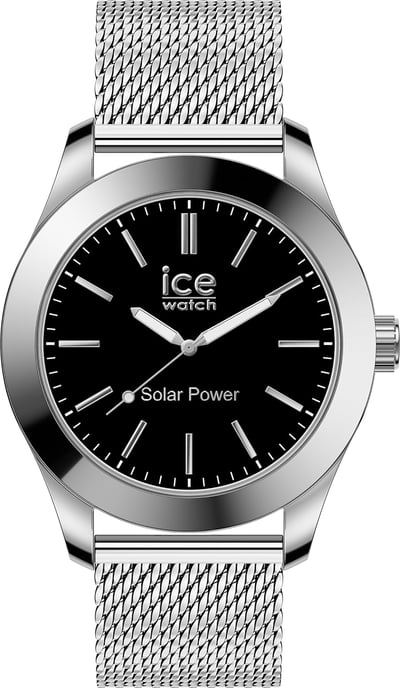 Ice Watch Ice Steel - Silver Black - Milanese Men's Silver Watch 023795 - Image 1