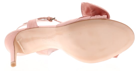 Ted Baker Dames Schoenen Heevia Hakken Stiletto Strikdetail Strappy Roze - Image 5