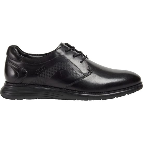 Pod Aston Leather Men's Black Lace-Up Shoes - Image 4