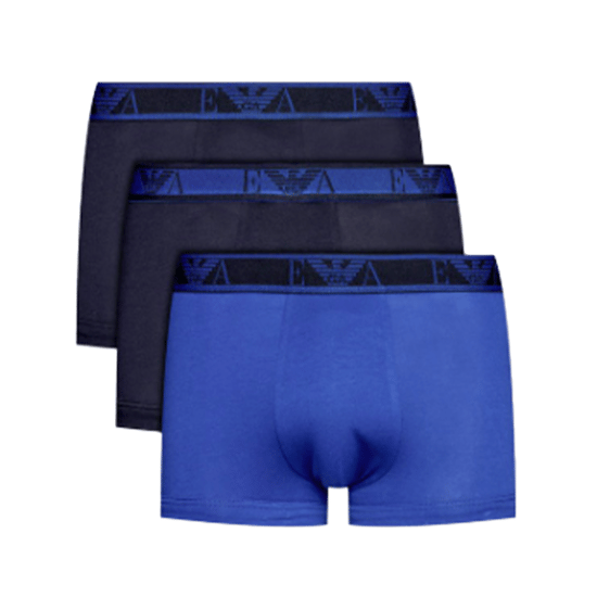 Emporio Armani Boxer Pack voor heren x3 onbewerkt logo - Image 1