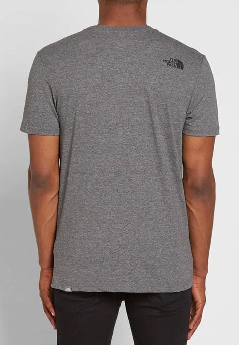 The North Face Heren SS Simple Dome T Shirt Grijs - Image 2