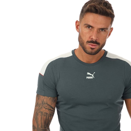 Men's Puma CLSX T-Shirt in Grey