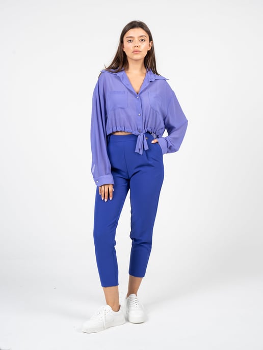Liu Jo Shirt Woman's Purple - Image 2