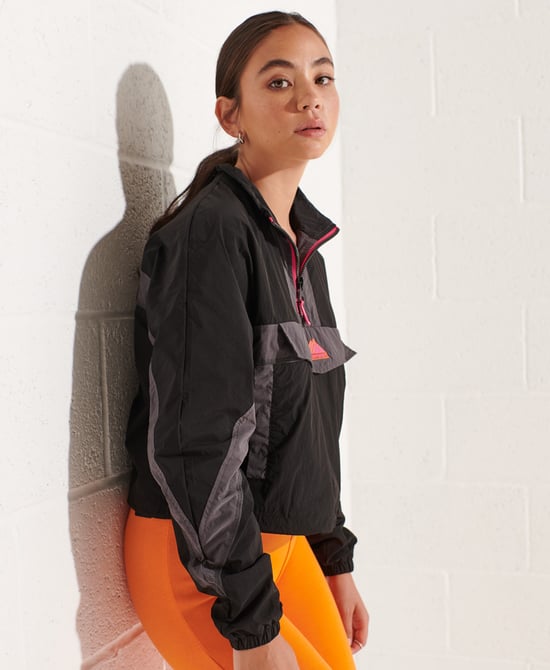 Superdry Colourblock Track Overhead Jacket - Image 3