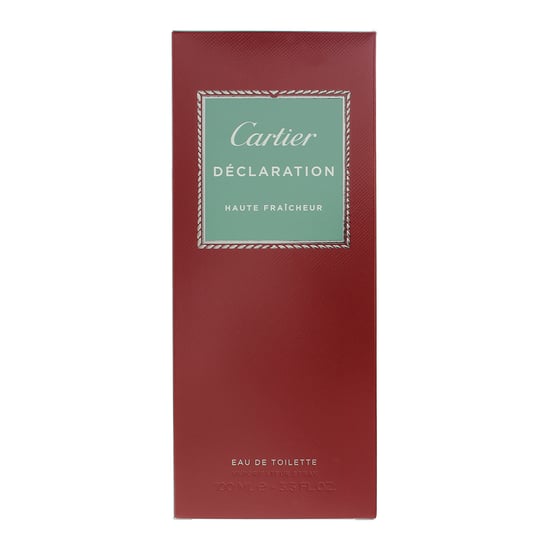 Cartier Declaration Haute Fraicheur Eau De Toilette 100ml