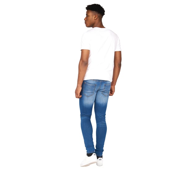 Crosshatch Heren Barbeck Slim Jeans (Stone Wash) - Image 5