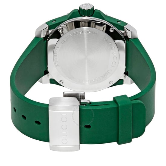 Gucci YA136316 Dive Green Tiger Head Dial Men's Watch
