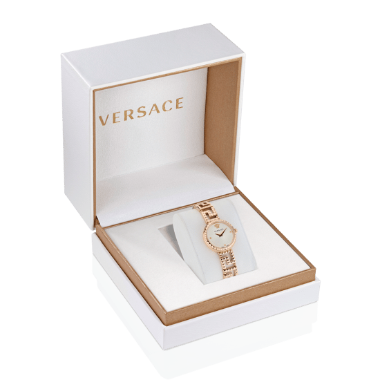 Versace Greca Goddess Women's Rose Gold Watch VE7A00223