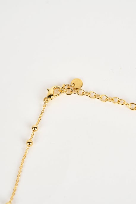 Small Oval Locket Necklace in Gold