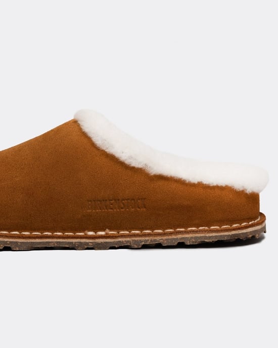 Birkenstock Zermatt Premium Shearling Suede Womens Clogs - Image 6