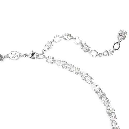 Swarovski 'Mesmera' Women's Base Metal Necklace - Silver 5665242 - Image 3