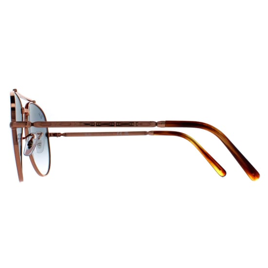 Ray-Ban Aviator Unisex Polished Rose Gold Blue Gradient RB3625 New Aviator - Image 3