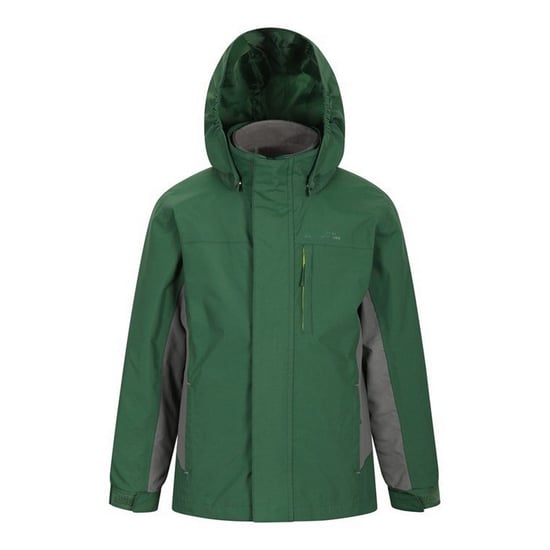 Mountain Warehouse Kinder/Kids Cannonball 3 in 1 Waterdichte Jas (Khaki) - Image 1