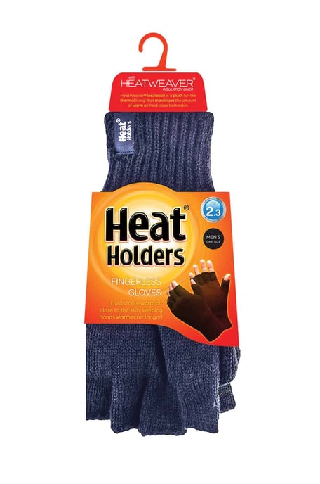 Heat Holders - Thermische vingerloze herenhandschoenen - Marine - Image 2