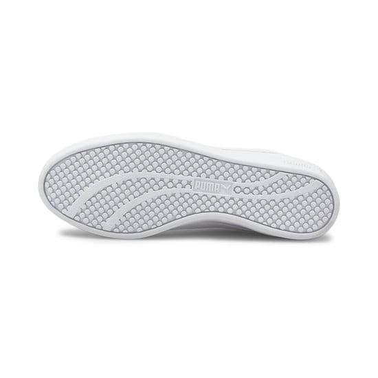 PUMA Womens Smash v2 Leather Trainers Sports Shoes - Image 4