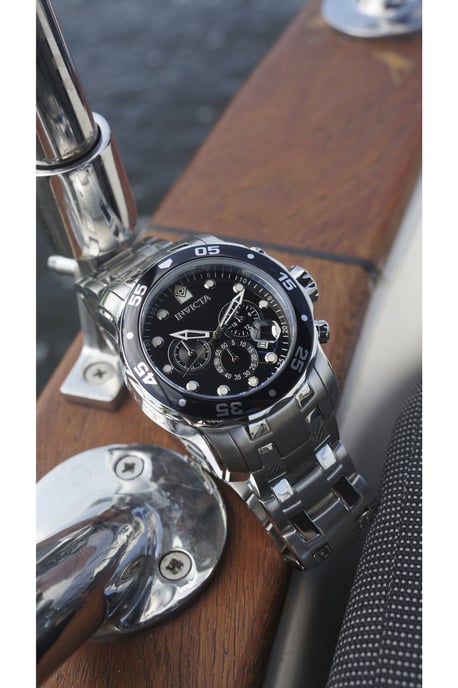 Invicta Pro Diver - SCUBA 0069 Heren Quartz Horloge - 48mm - Image 4
