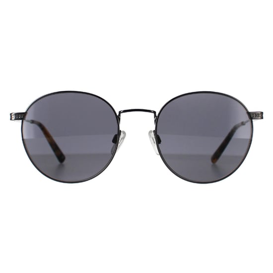 Ted Baker Round Mens Dark Gunmetal Grey TB1693 Ellis