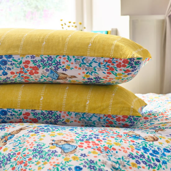 Peter Rabbit TM Florelli Floral Reversible Duvet Cover Set - Image 3