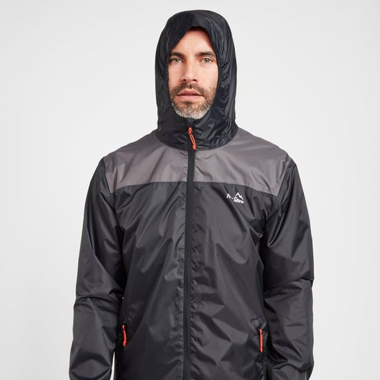 Peter Storm Men's Cyclone Lightweight Waterproof Jacket with Fitted Hood, Hiking Raincoat