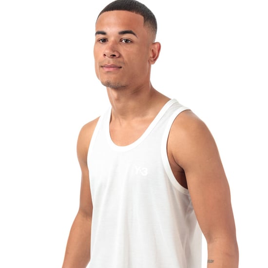 Men's Y-3 Classic Logo Vest in White