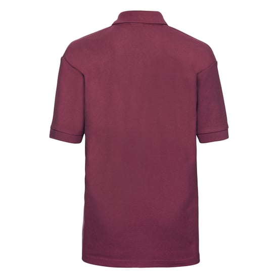 Russell Poloshirt van katoen voor kinderen (Bourgondië) - Image 2