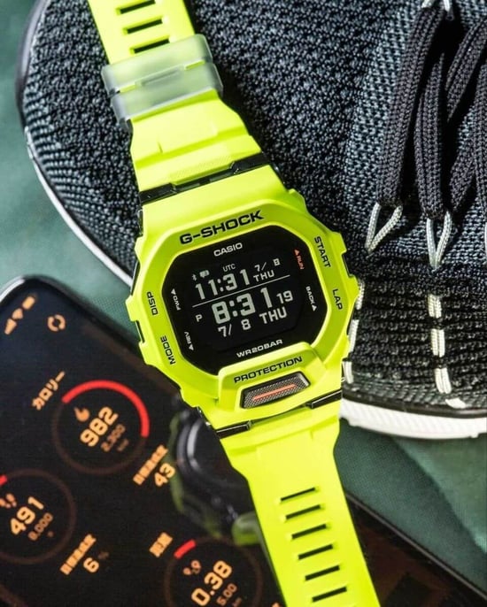 Casio G-shock Men's Yellow Watch GBD-200-9ER - Image 5