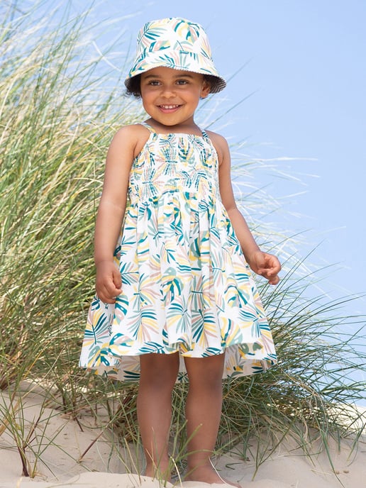 Kite Clothing Rainforest Shirred Sun Dress