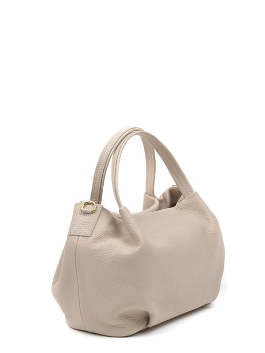 Anna Luchini SS22 AL 1437 Beige Leather Bag - Image 4
