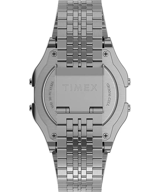 Timex T80 Unisex Zilveren Horloge TW2R79300 - Image 3