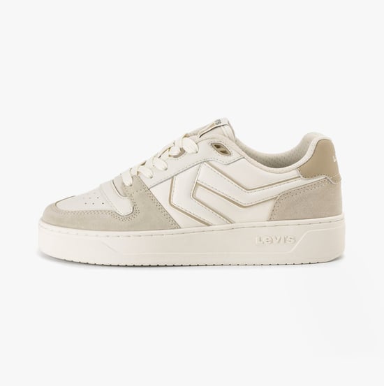 GLIDE L Womens Trainers Ecru